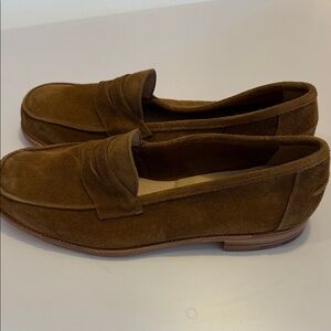 Todd Snyder X Sanders Edwin Tan Suede Loafers Sz 13.  Tub4